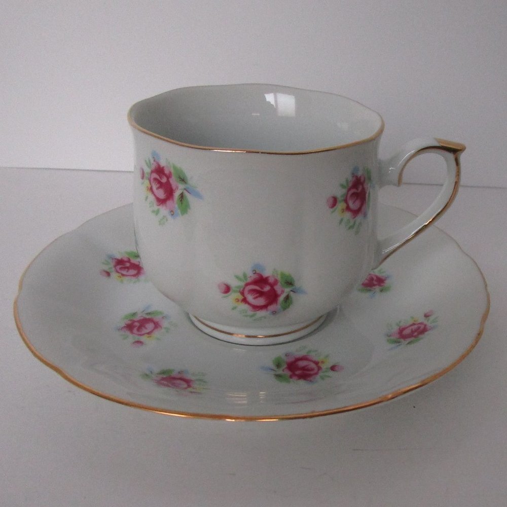 vintage cup & saucer set
